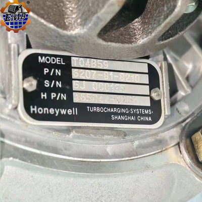 Turbo 6D95 Turboşarj 6207-81-8210 Kazı makinesi için 6207-81-8110 PC200-5 Turbo