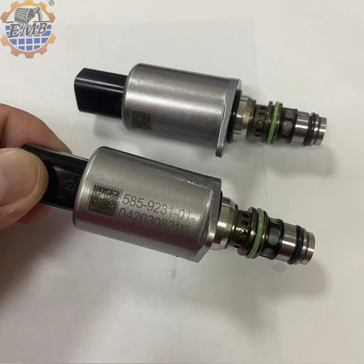 5859230 Solenoid Valf 585-9230 585-9231 için 5859231 E330GC E323D Ekskavator Parçaları